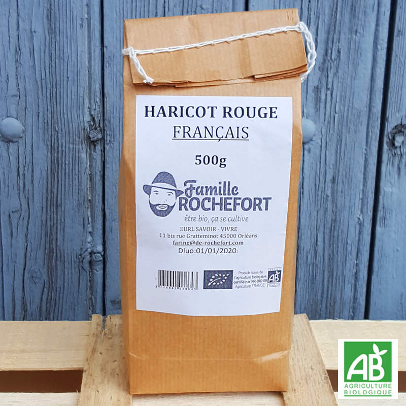 Haricot rouge bio