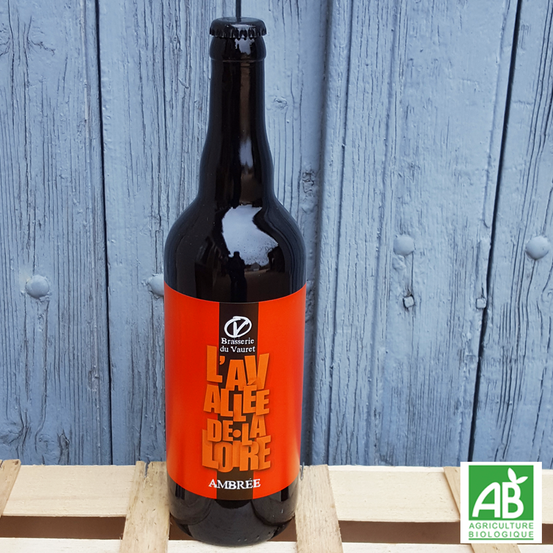 Brasserie du Vauret - Ambrée 75cl bio Brasserie du Vauret - Ambrée 75cl bio