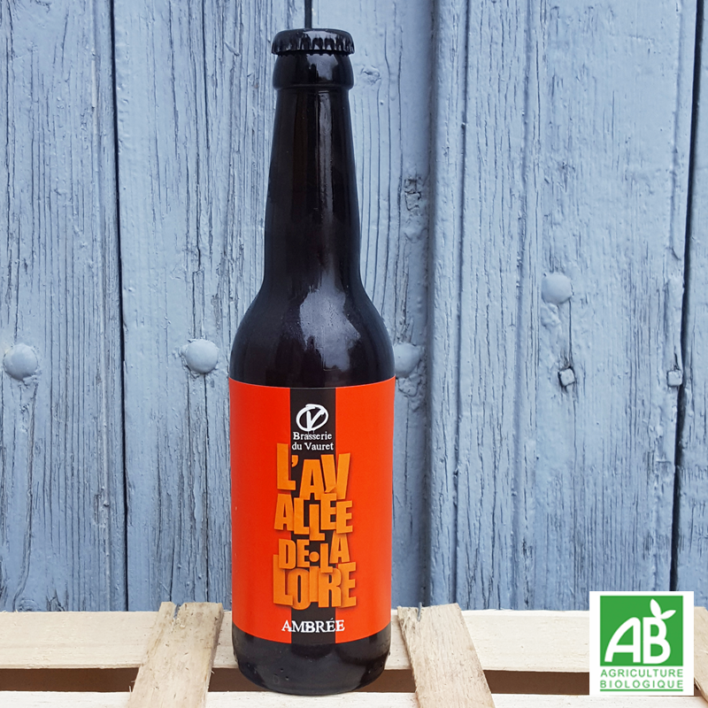 Brasserie du Vauret - Ambrée - 33cl bio Brasserie du Vauret - Ambrée - 33cl bio
