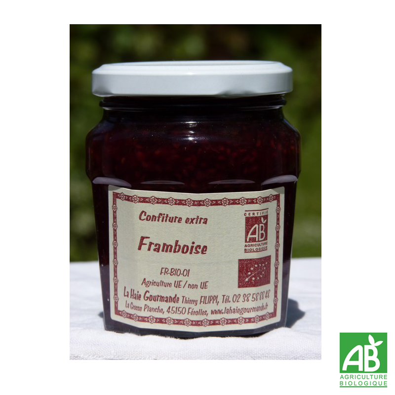 Confiture de Framboise bio