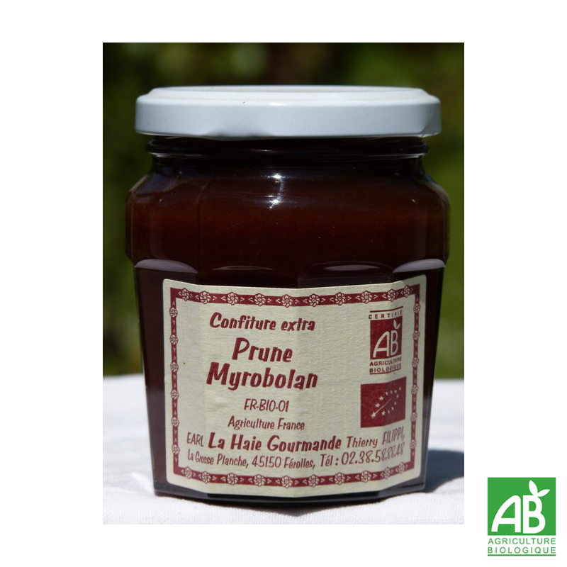 Confiture de Prune Myrobolan bio
