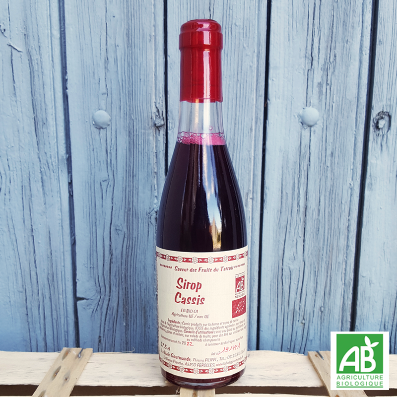 Sirop de cassis bio Sirop de cassis bio