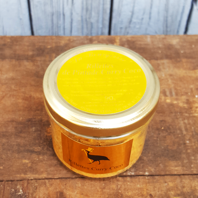 Rillettes de Pintade Curry Coco