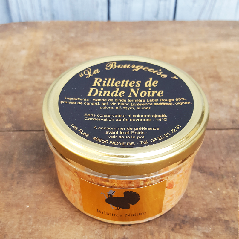 Rillettes de Dinde Noire