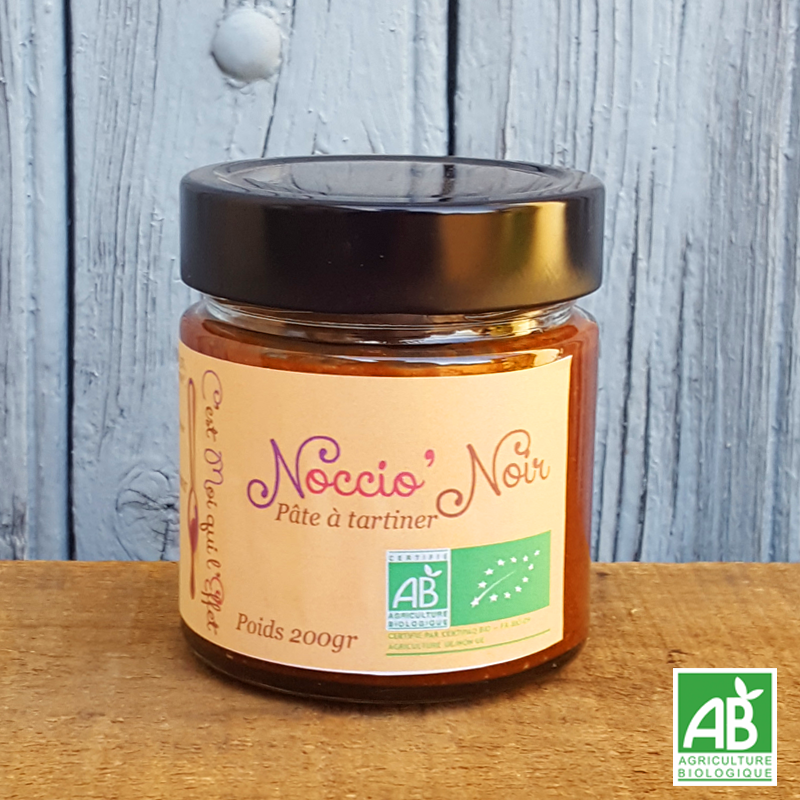 Pâte à tartiner Noccio'Noir