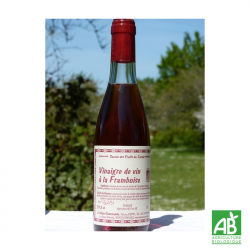 Vinaigre de vin à la framboise - bio