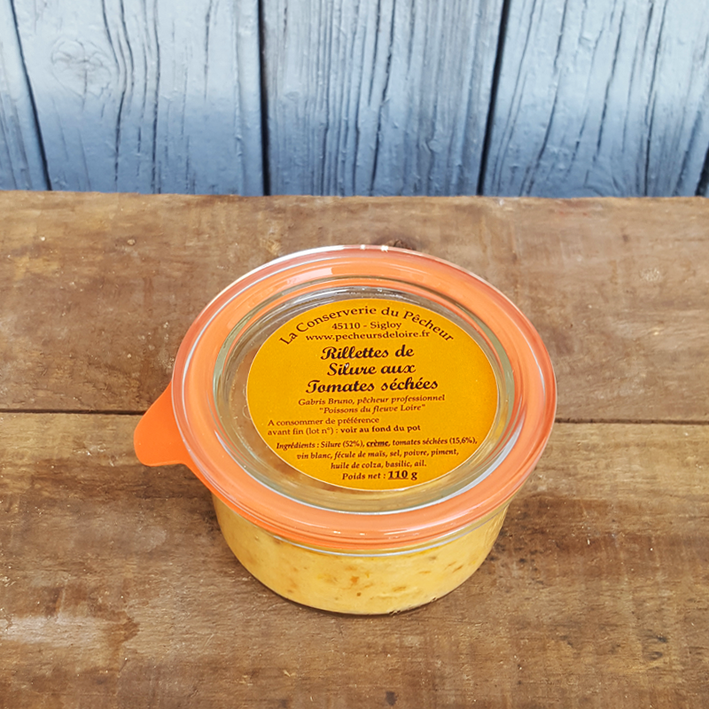 Rillettes de Silure aux Tomates Séchées 110g Rillettes de Silure aux Tomates Séchées 110g