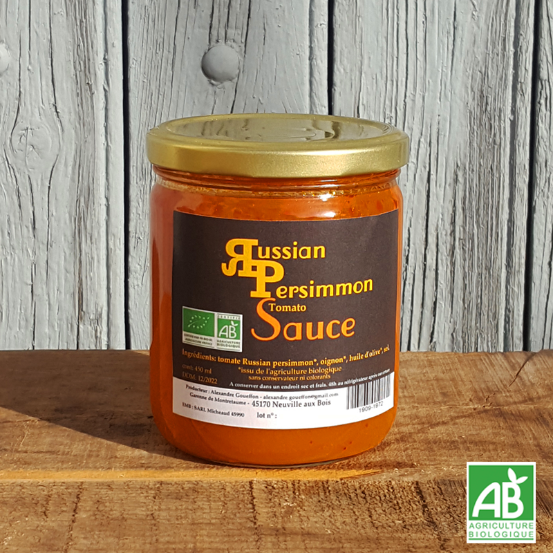 Soupe de tomate orange bio Soupe de tomate orange bio