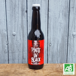 IPA "Pinte in black" bio - Brasserie du Vauret (33cl)