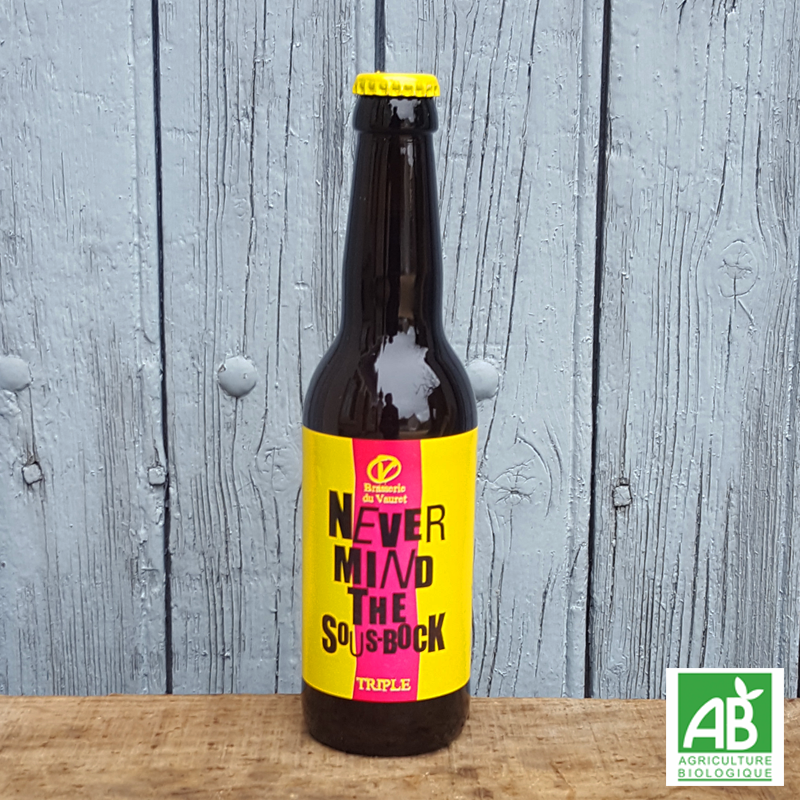 Never mind the sous-bock - Brasserie du Vauret (33cl) bio Never mind the sous-bock - Brasserie du Vauret (33cl) bio