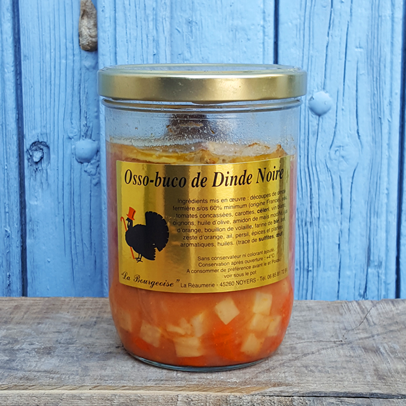 Osso-buco de dinde noire (650g) Osso-buco de dinde noire (650g)
