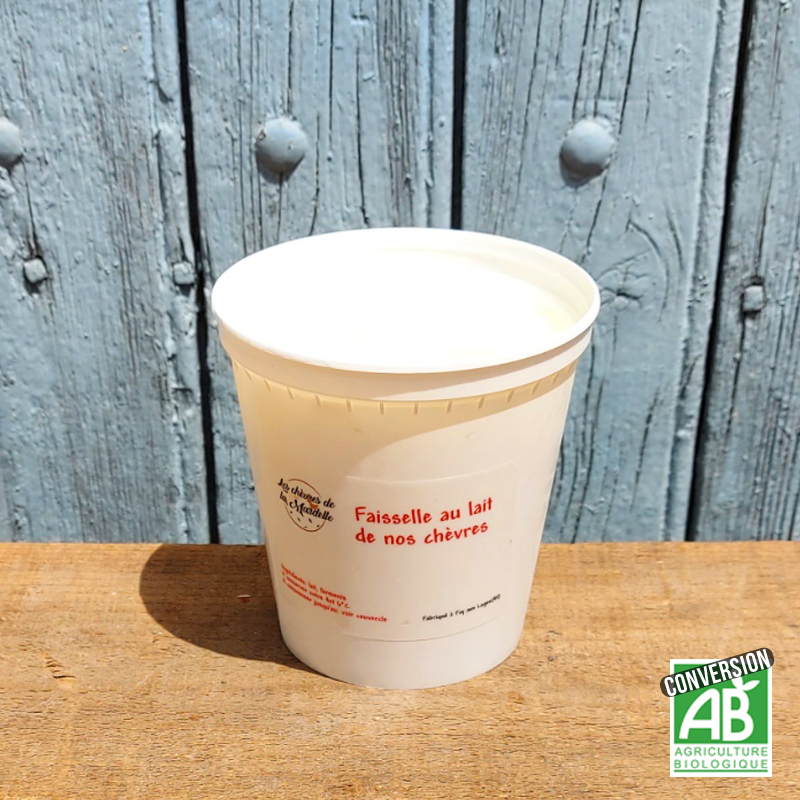Faisselle au lait de chèvre
