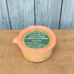 Terrine de Carpe et chèvre sec de Sologne (105g)