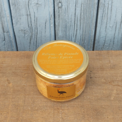 Rillettes de Pintade Poire Épicée (180g)