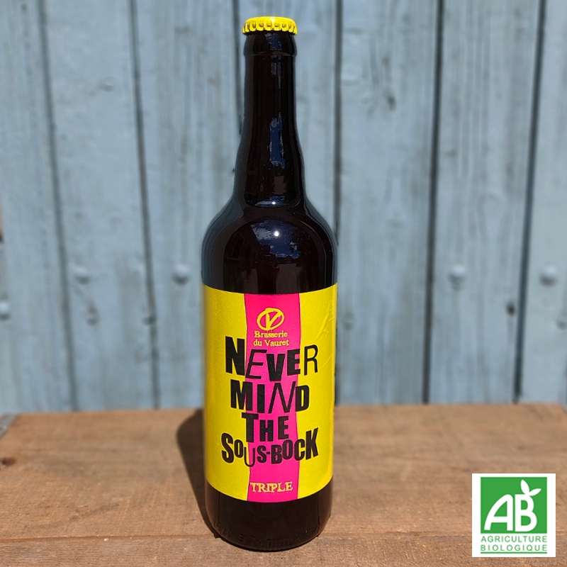 Never mind the sous-bock - Brasserie du Vauret (75cl) Never mind the sous-bock - Brasserie du Vauret (75cl)