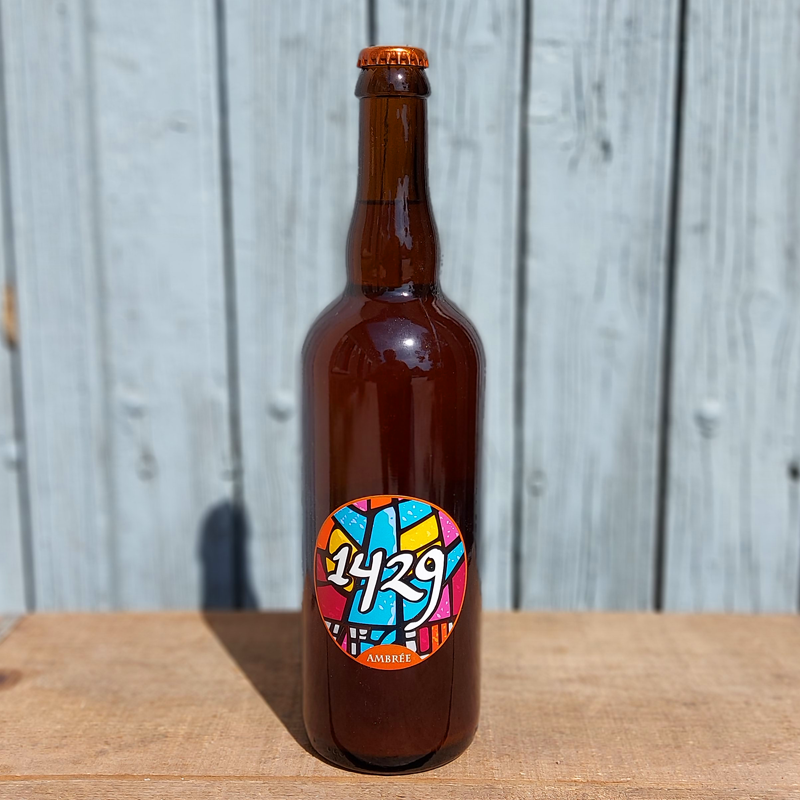 Ambrée 1429 (75cl) - Bière Octopus Ambrée 1429 (75cl) - Bière Octopus