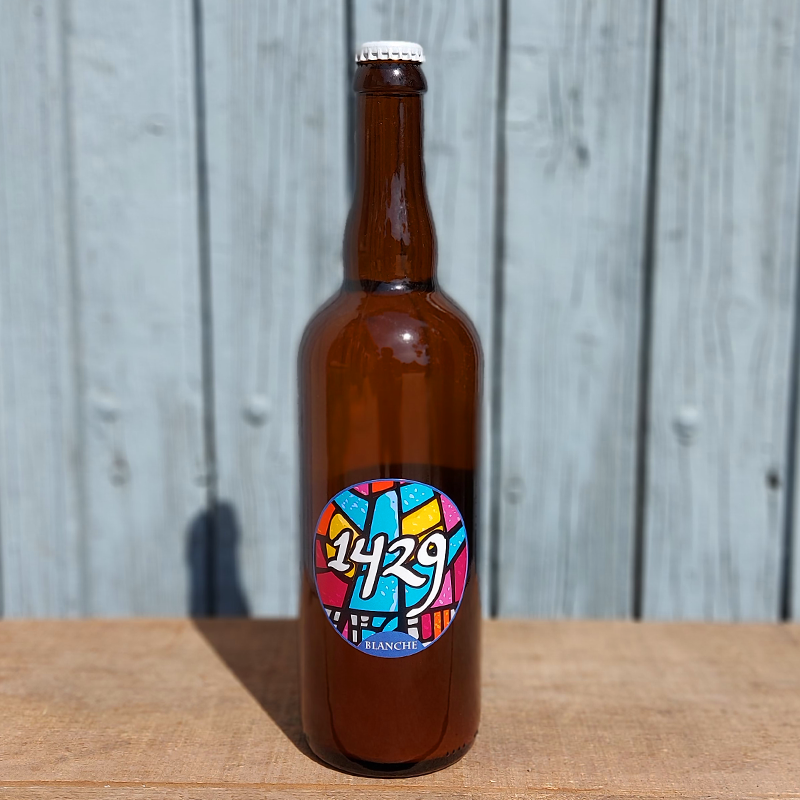 Blanche 1429 (75cl) - Bière Octopus Blanche 1429 (75cl) - Bière Octopus
