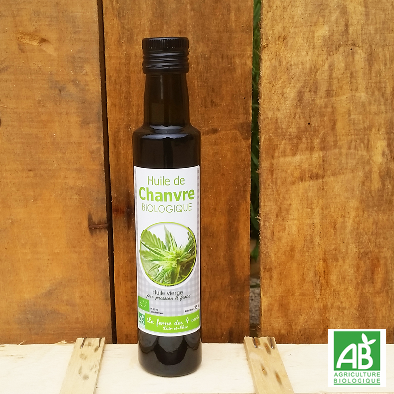 Huile de chanvre bio Huile de chanvre bio