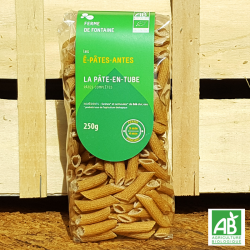 Pâtes bio - "La pâte en tube" - Les É-Pâtes-Antes (250g)