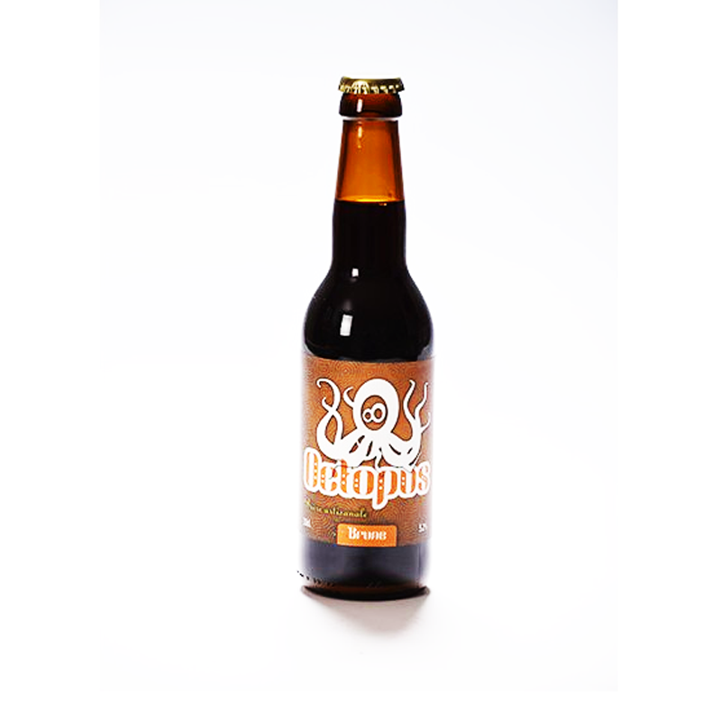 Bière octopus brune stout Bière octopus brune stout
