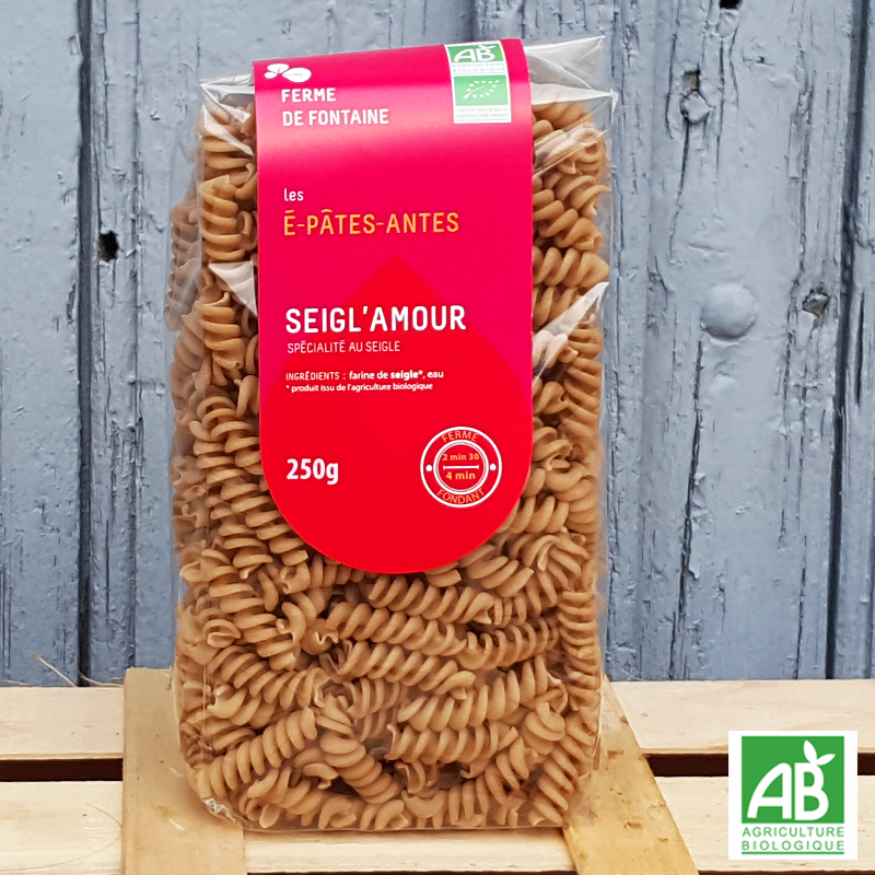 "Seigl'amour" - Les É-Pâtes-Antes - pâtes bio "Seigl'amour" - Les É-Pâtes-Antes - pâtes bio
