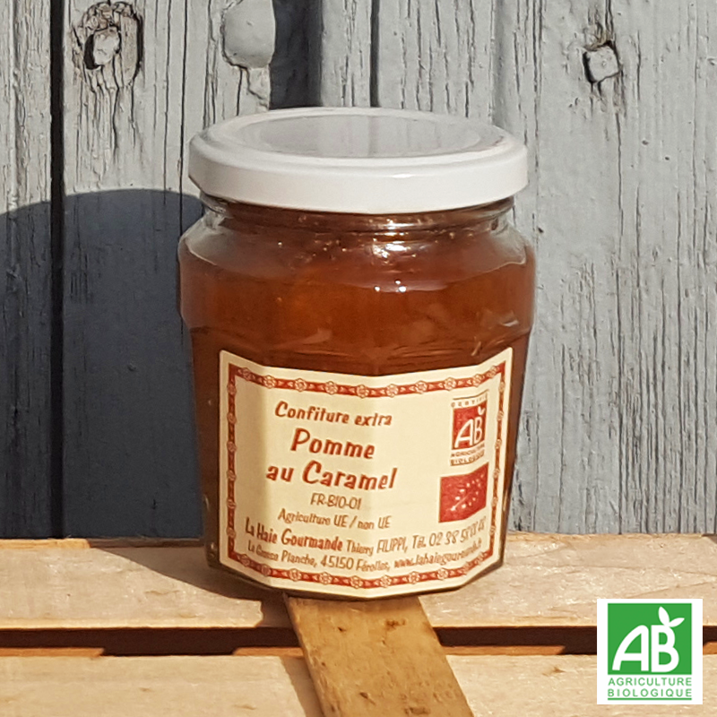 Confiture de Pomme au Caramel bio