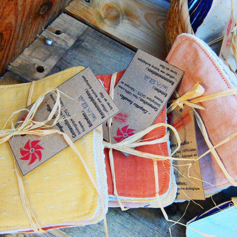 Lingettes lavables - Dans la Maison de Victine